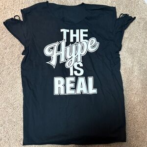 Zumba Fitness Black Cut-Out T-Shirt